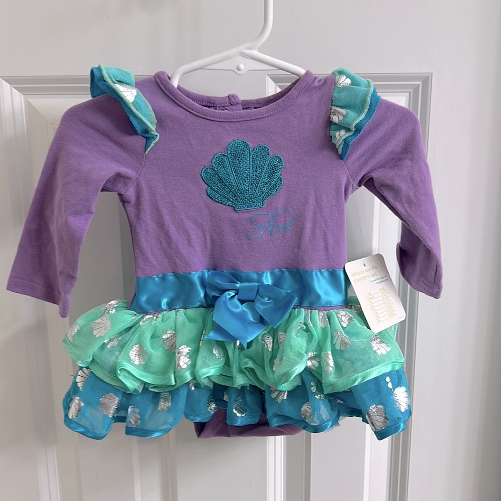 Disney Baby Ariel Onesie Size 3 M